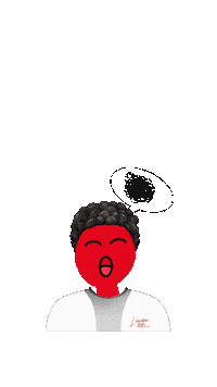 Sad Student Life Sticker