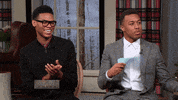 fan fanning GIF by Steve Harvey TV