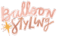simplywildparty balloon stylist balloon garland Sticker