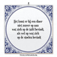Nl Diner GIF by Tegelspreuken.nl
