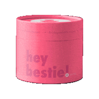 thatsbesties pink vegan big besties Sticker