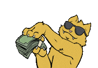Art Money Sticker by Ratchetón