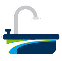 ecoplumbers eco plumbing sink drippy Sticker