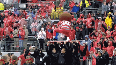Ohio State Hype GIF by Ohio State Athletics