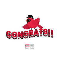Congrats Congratulations Sticker by Royal LePage Estate Realty