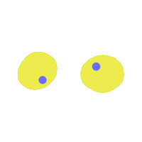 Eyes What Sticker by Derek Hunten
