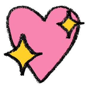 Heart Love Sticker by Adam J. Kurtz