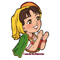 Islas Canarias Clap Sticker by La Casa de Los Balcones