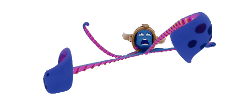 Octopus Bubba Sticker by Europa-Park