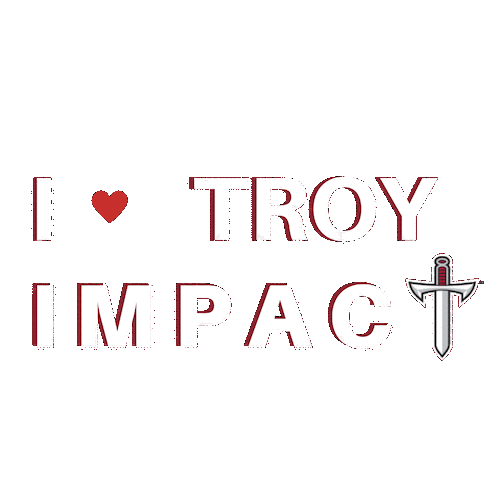 Impact Orientation Sticker by troyuniversity