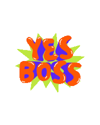 Lets Go Yes Sticker by Marcel Katz / The Art Plug
