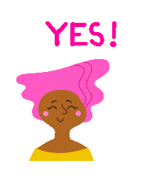 Lets Go Yes Sticker by Marcel Katz / The Art Plug