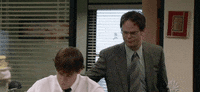 the office poke GIF