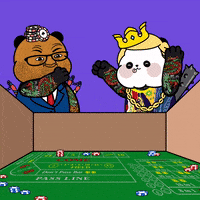 Bet Craps GIF by Kanpai Pandas