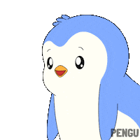 Happy Penguin Sticker by Pudgy Penguins