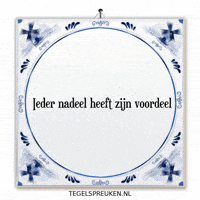 Nl Spreuk GIF by Tegelspreuken.nl
