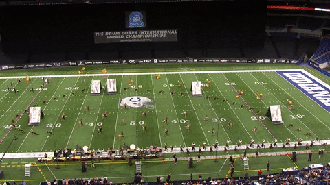 DCI_Gifs giphyupload dci drum corps boston crusaders GIF