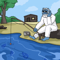 Crypto Fishing GIF by Lofi The Yeti