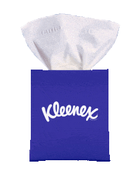Kleenex relax calm breathe soft Sticker