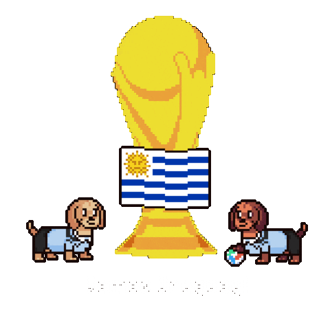 World Cup Uruguay Sticker by HotDogs