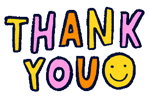 Thanks Thank You Sticker