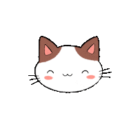 enashdesign cat hello design cats Sticker