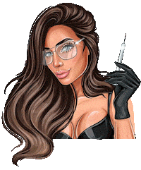 Anna Louise Sticker by Sarah Loise Aesthetics