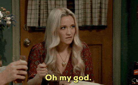 Emily Osment Wow GIF by CBS