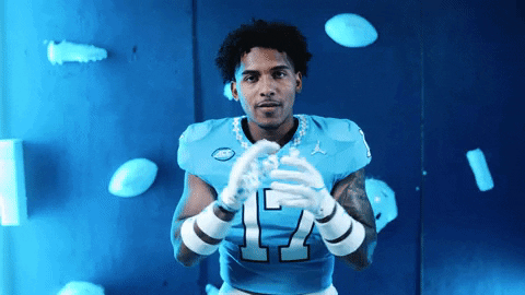North Carolina Football GIF by UNC Tar Heels