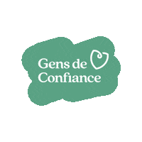 Logo Sticker by Gens de Confiance