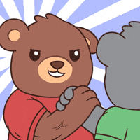 Teddy Bear Fun GIF by BEARISH