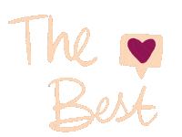 The Best Love Sticker