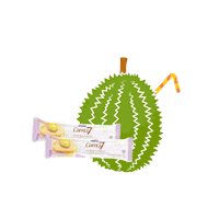 coffee7official drink durian karniel coffee7 Sticker