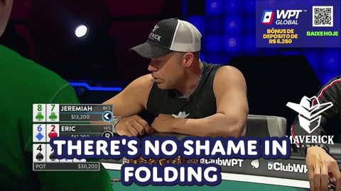 Poker Folding GIF