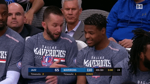 dallas mavericks nba GIF by Bleacher Report
