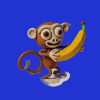 Hungry Monkey GIF