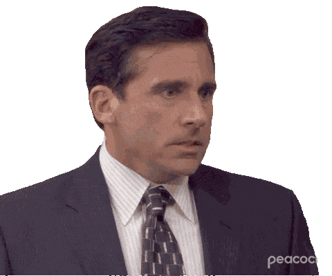 Michael Scott No Sticker