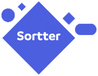 sortter logo sortter sorttercom sortter dot com Sticker