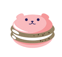 Comida Macaron Sticker by Kamylus Malhas