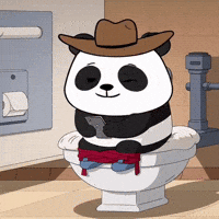 Happy Poop GIF by Pandu Pandas