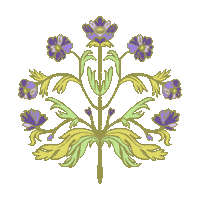Flower Sticker