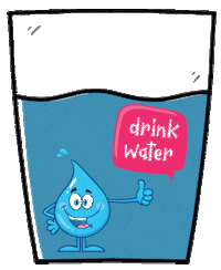 Happy Fresh Water Sticker by The SOL Foundation