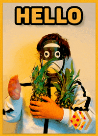 Pineapple Hello GIF by Stick Up Music