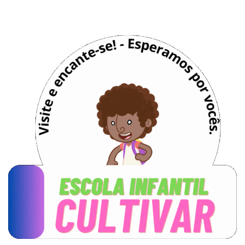 escolacultivar giphyupload educacao cultivar escola infantil Sticker