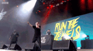 glastonbury festival 2017 GIF by Run The Jewels