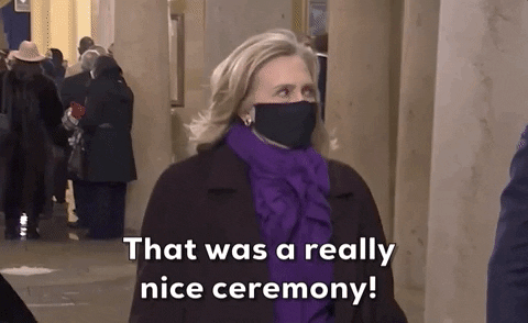 Hillary Clinton Inauguration GIF by GIPHY News