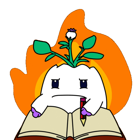 Angry On Fire Sticker by Magic Eden