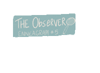 Observer Enneagram Sticker by HoM Realty