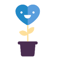 Happy Heart Sticker by Living Facts