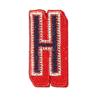 H Sticker by Sandroparis